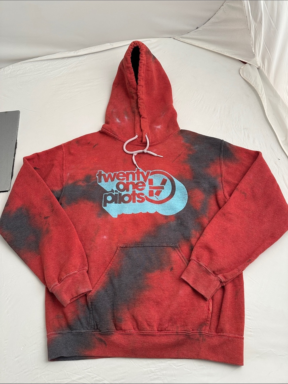 Twenty One Pilots Vessel Red Tie Dye hoodie S